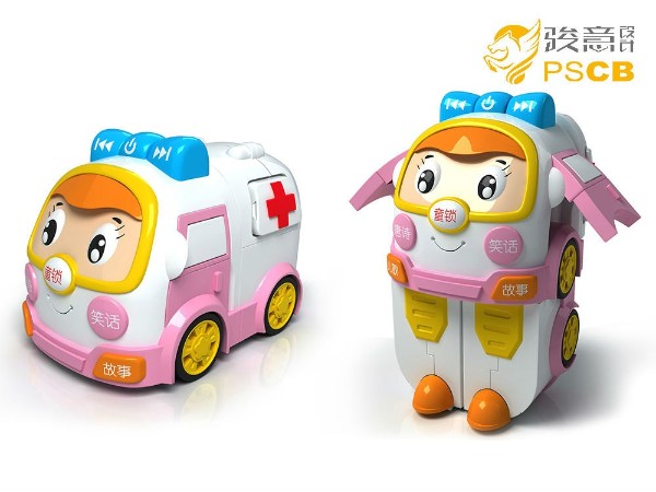 精选几个优秀的儿童变形玩具设计案例！